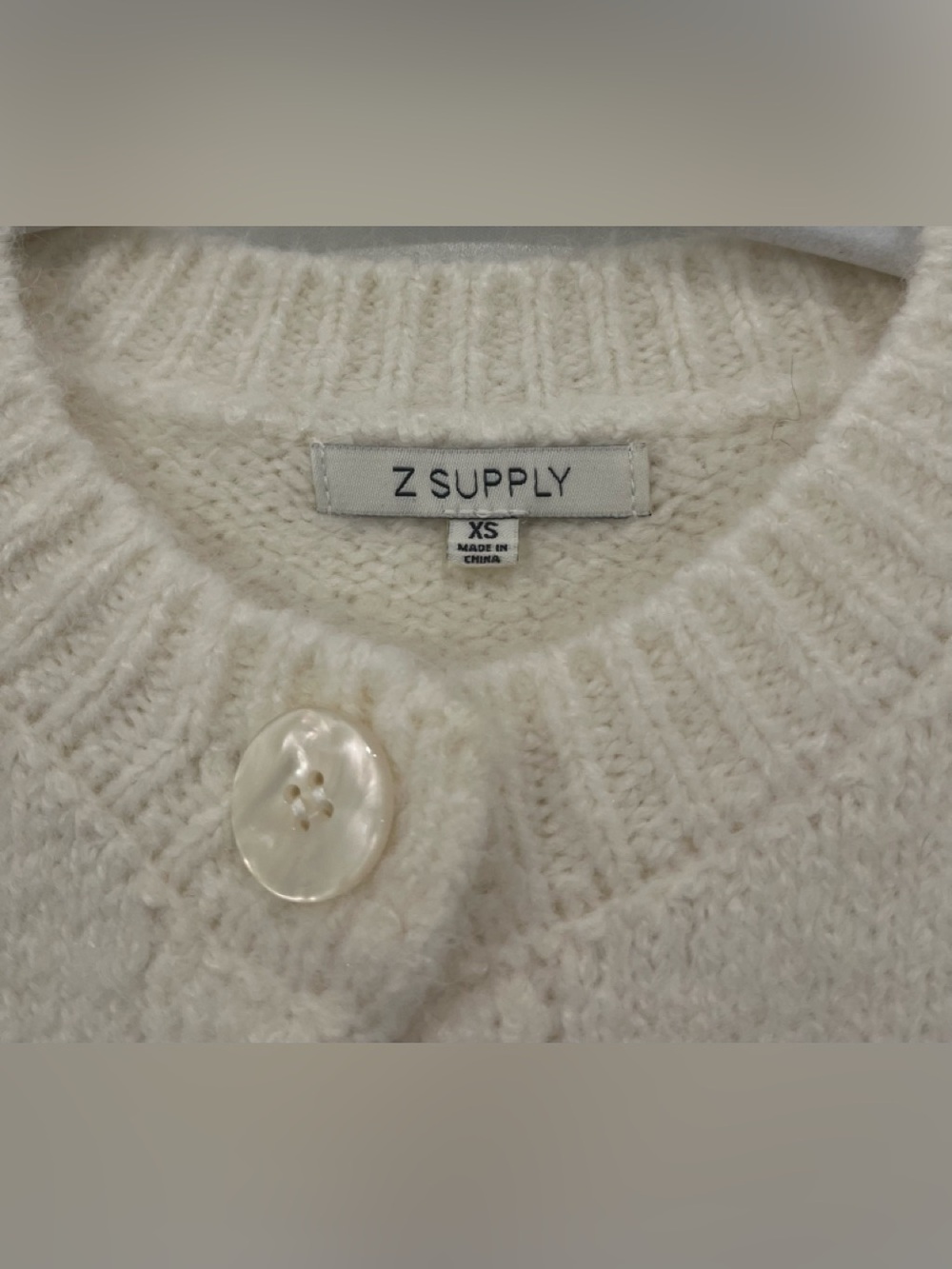 Z SUPPLY Cardigan Sweater, Size XS - Picture 3 of 5